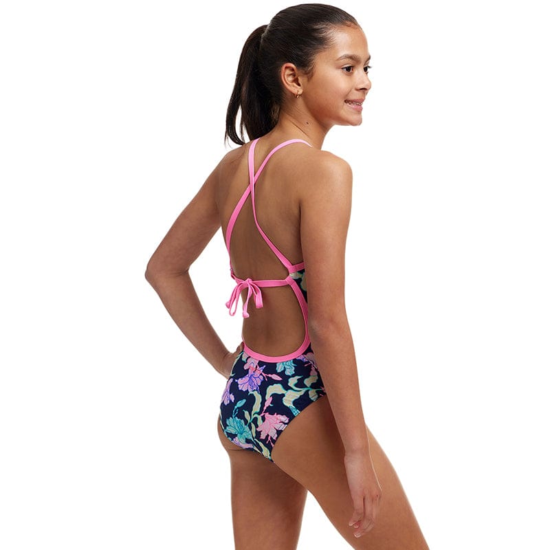 Funkita - Fast Flow - Girls Eco Tie Me Tight One Piece