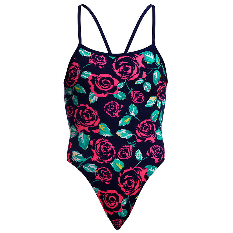 Funkita - Feeling Rosy - Ladies Eco High Leg One Piece