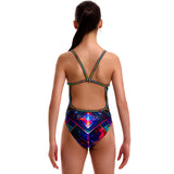 Funkita - Firefly Sparkle - Girls Eco Single Strap One Piece