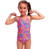 Funkita - Fishilicious - Toddler Girls Eco Swim Steady Tankini & Brief