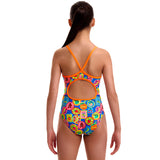 Funkita - Five Serves - Girls Eco Diamond Back One Piece