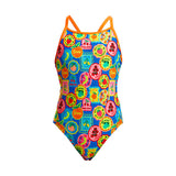Funkita - Five Serves - Girls Eco Diamond Back One Piece
