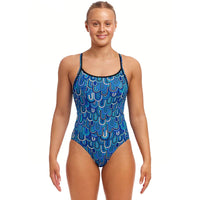 Funkita - Flight School - Ladies Eco Diamond Back One Piece