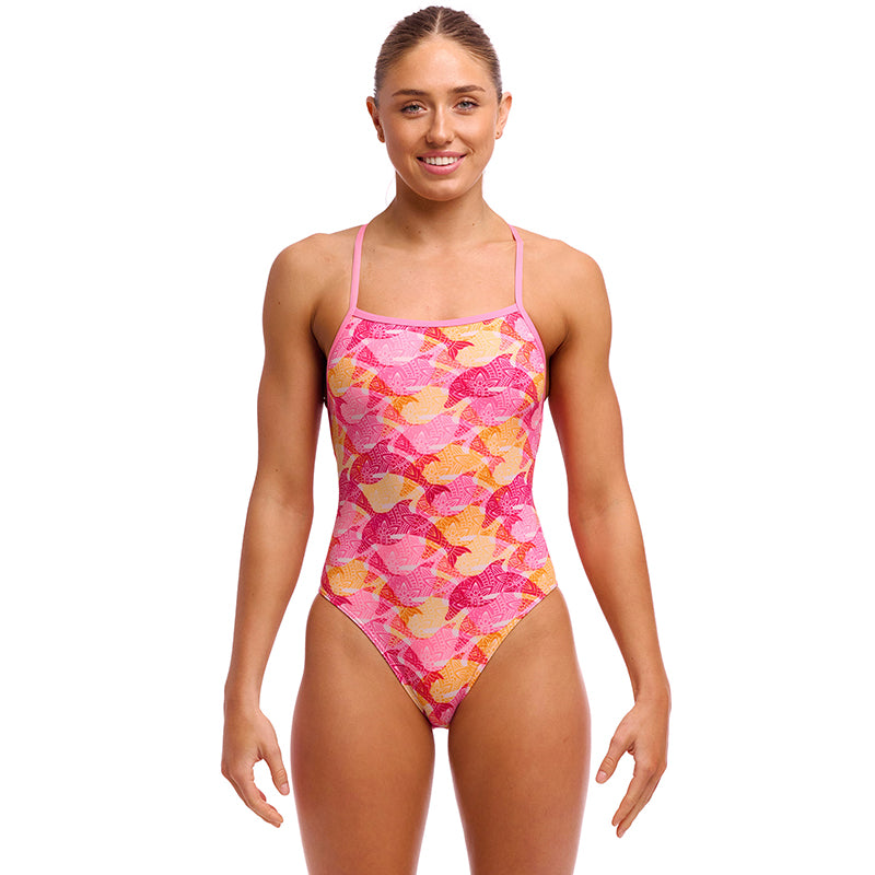 Funkita - Flippery Flop - Ladies Eco Strapped In One Piece