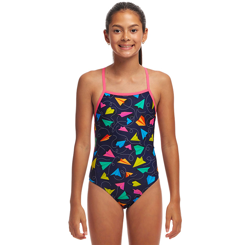 Funkita - Fly Bye - Girls Eco Strapped In One Piece