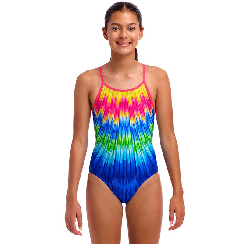 Funkita - Fly Time - Girls Eco Diamond Back One Piece