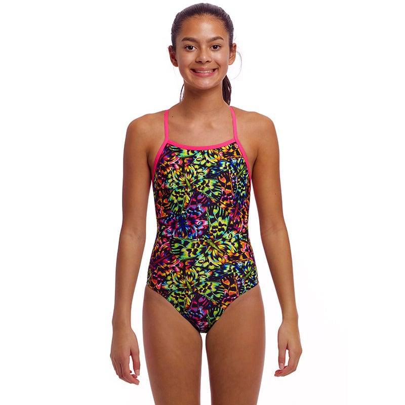 Funkita - Flying Fiesta - Girls Eco Tie Me Tight One Piece