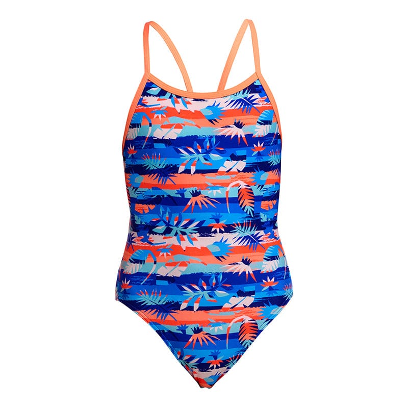 Funkita - Forever Fossil - Girls Eco Single Strap One Piece