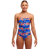 Funkita - Forever Fossil - Ladies Eco Single Strap One Piece