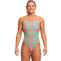 Funkita - Foxy Friends - Ladies Eco Strapped In One Piece