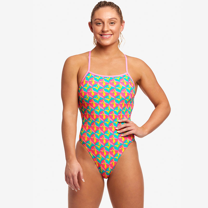 Funkita - Foxy Friends - Ladies Eco Strapped In One Piece