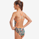 Funkita - Free Love - Girls Eco Twisted One Piece