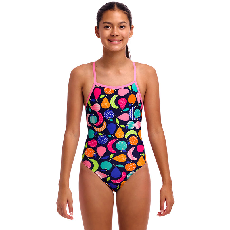 Funkita - Fruit Salad - Girls Eco Tie Me Tight One Piece