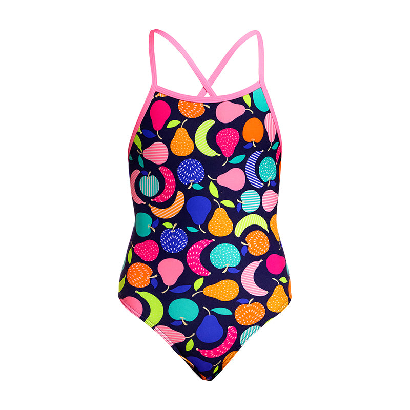 Funkita - Fruit Salad - Girls Eco Tie Me Tight One Piece