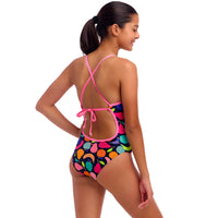 Funkita - Fruit Salad - Girls Eco Tie Me Tight One Piece