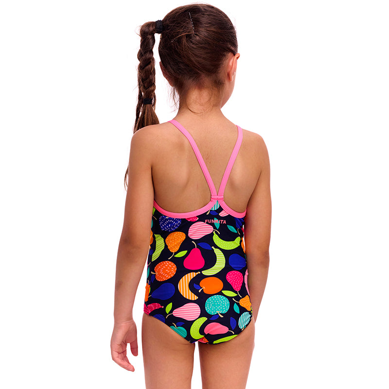 Funkita - Fruit Salad - Toddler Girls Eco Printed One Piece