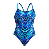 Funkita - Fur Seal - Ladies Eco Diamond Back One Piece