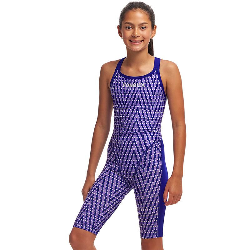 Funkita - Future Dusk - Girls Eco Fast Legs One Piece