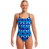 Funkita - Gee A Geo - Ladies Diamond Back One Piece