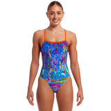 Funkita - Ghost Gum - Ladies Eco Single Strength One Piece