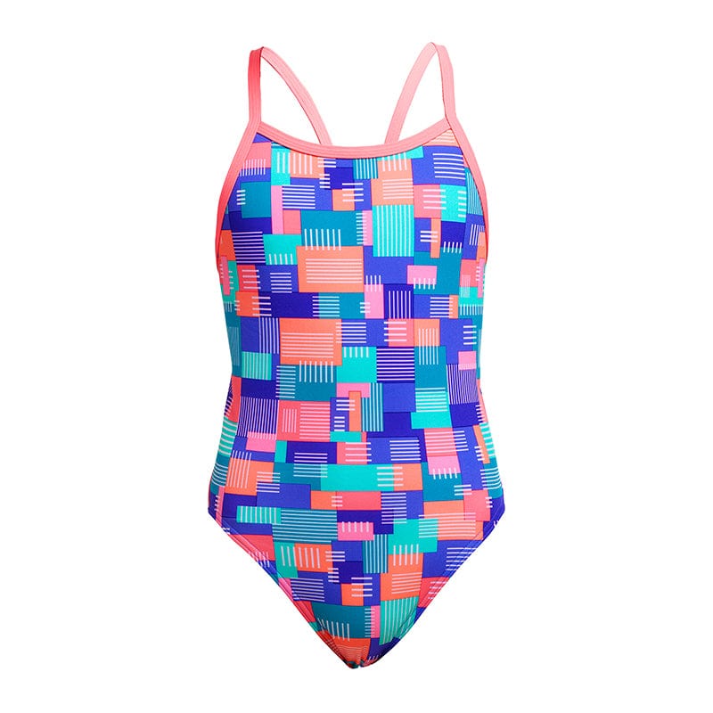 Funkita - Giga Bit - Girls Eco Single Strap One Piece