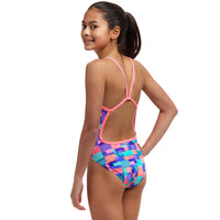 Funkita - Giga Bit - Girls Eco Single Strap One Piece