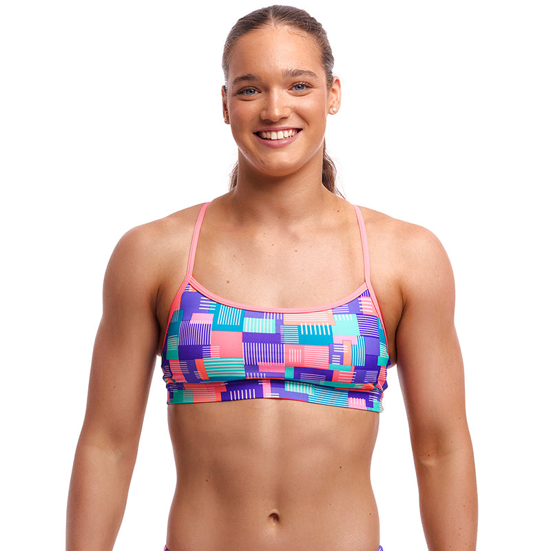 Funkita - Giga Bit - Ladies Eco Swim Crop Top