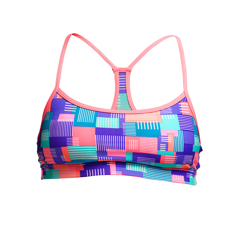 Funkita - Giga Bit - Ladies Eco Swim Crop Top