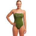 Funkita - Glamo Camo - Ladies Eco Single Strap One Piece