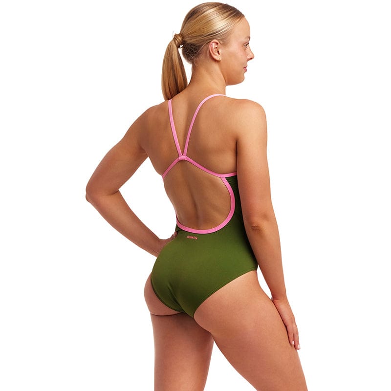 Funkita - Glamo Camo - Ladies Eco Single Strap One Piece