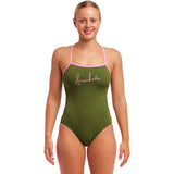 Funkita - Glamo Camo - Ladies Eco Single Strap One Piece