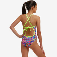 Funkita - Go Gammon - Girls Eco Tie Me Tight One Piece