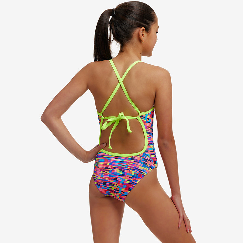 Funkita - Go Gammon - Girls Eco Tie Me Tight One Piece