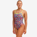 Funkita - Go Gammon - Ladies Eco Tie Me Tight One Piece