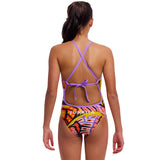Funkita - Gold Tips - Girls Eco Tie Me Tight One Piece