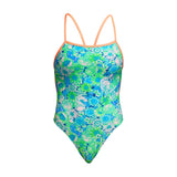 Funkita - Green Green Grass - Ladies Eco Single Strength One Piece