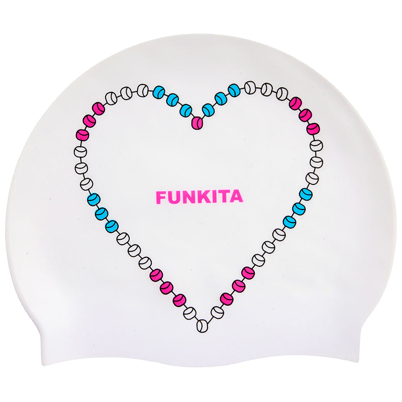 Funkita - Heart Rope - Silicone Swimming Cap