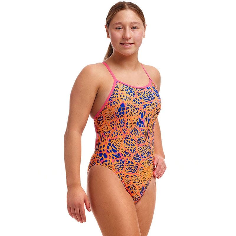 Funkita - Hide Pride - Girls Eco Single Strap One Piece