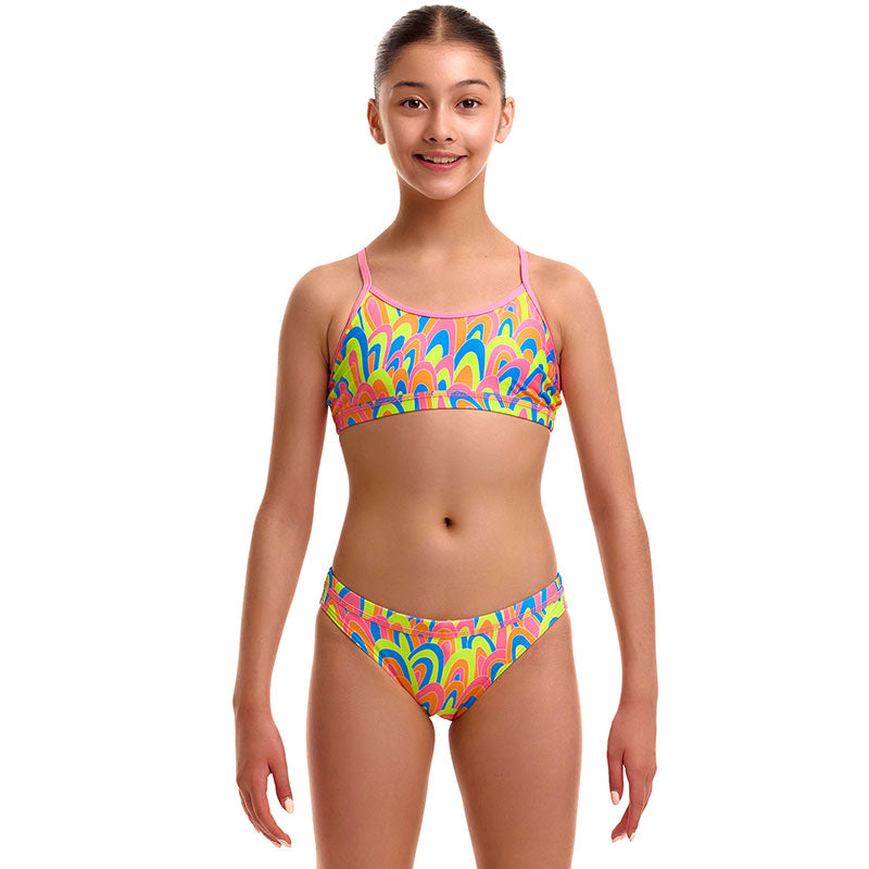 Funkita - Hillary Puff - Girls Eco Racerback Two Piece
