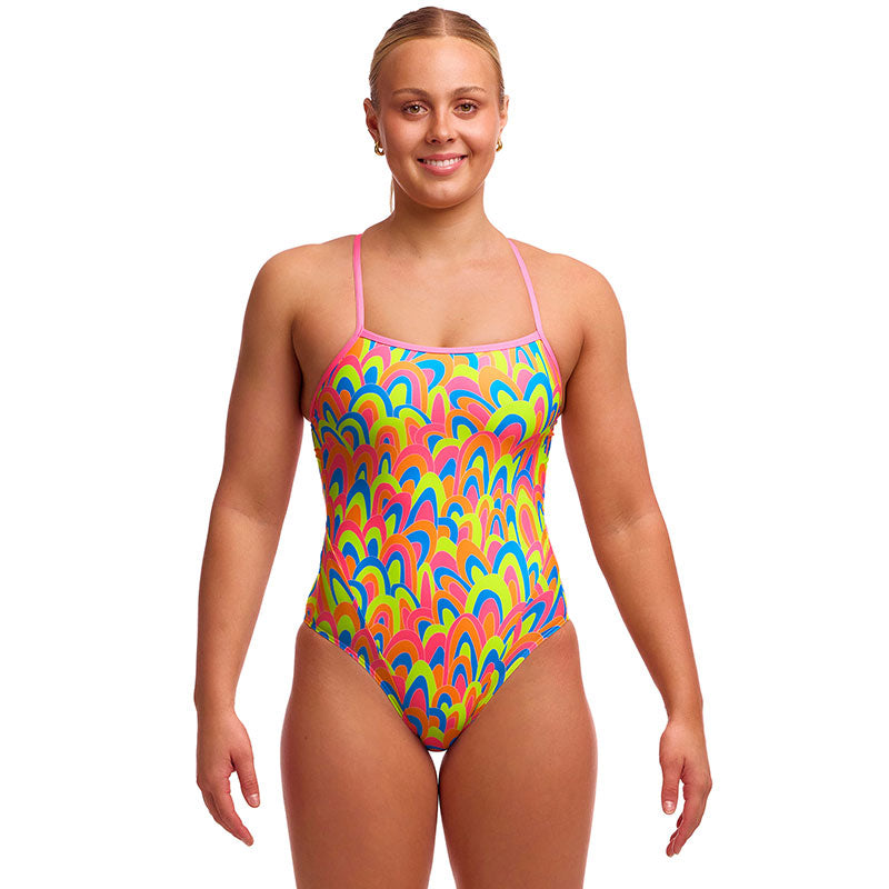 Funkita - Hillary Puff - Ladies Eco Single Strap One Piece