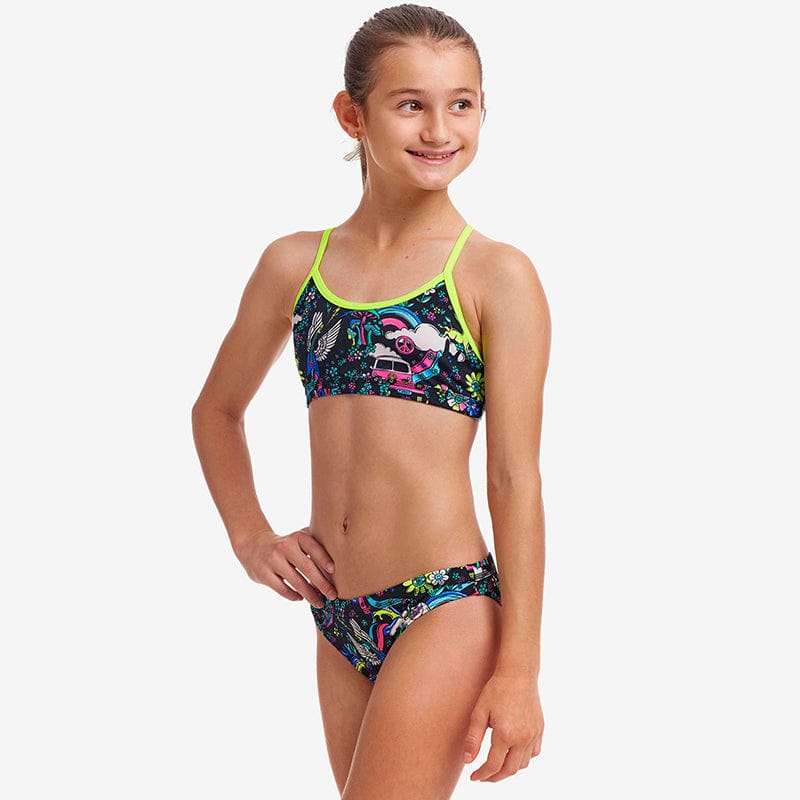 Funkita - Hippy Dippy - Girls Eco Racerback Two Piece