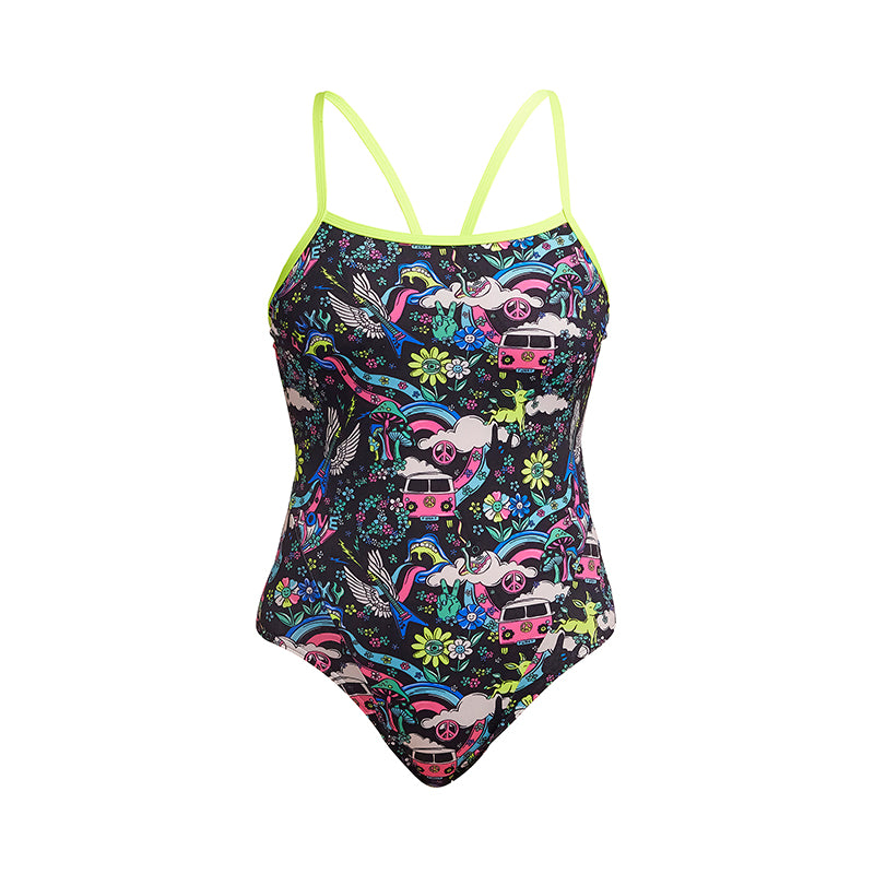 Funkita - Hippy Dippy - Ladies Eco Single Strap One Piece