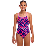Funkita - Ho Hum - Girls Eco Diamond Back One Piece