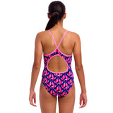 Funkita - Ho Hum - Girls Eco Diamond Back One Piece