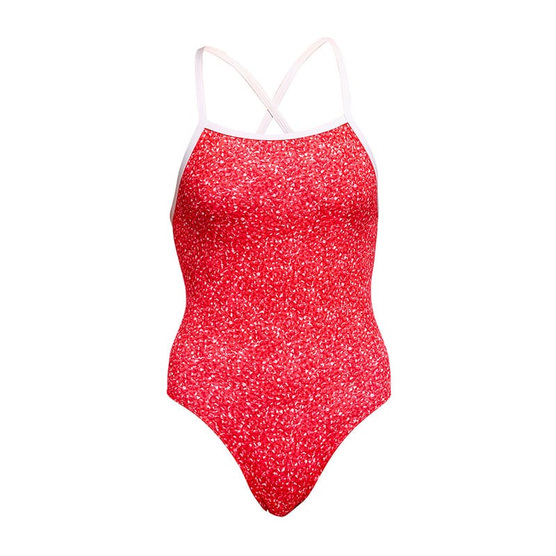 Funkita - Hot Coals - Girls Eco Tie Me Tight One Piece