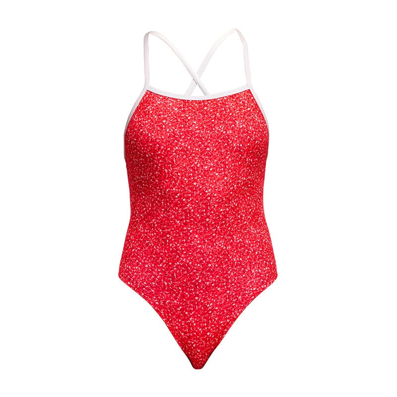Funkita - Hot Coals - Ladies Eco Tie Me Tight One Piece