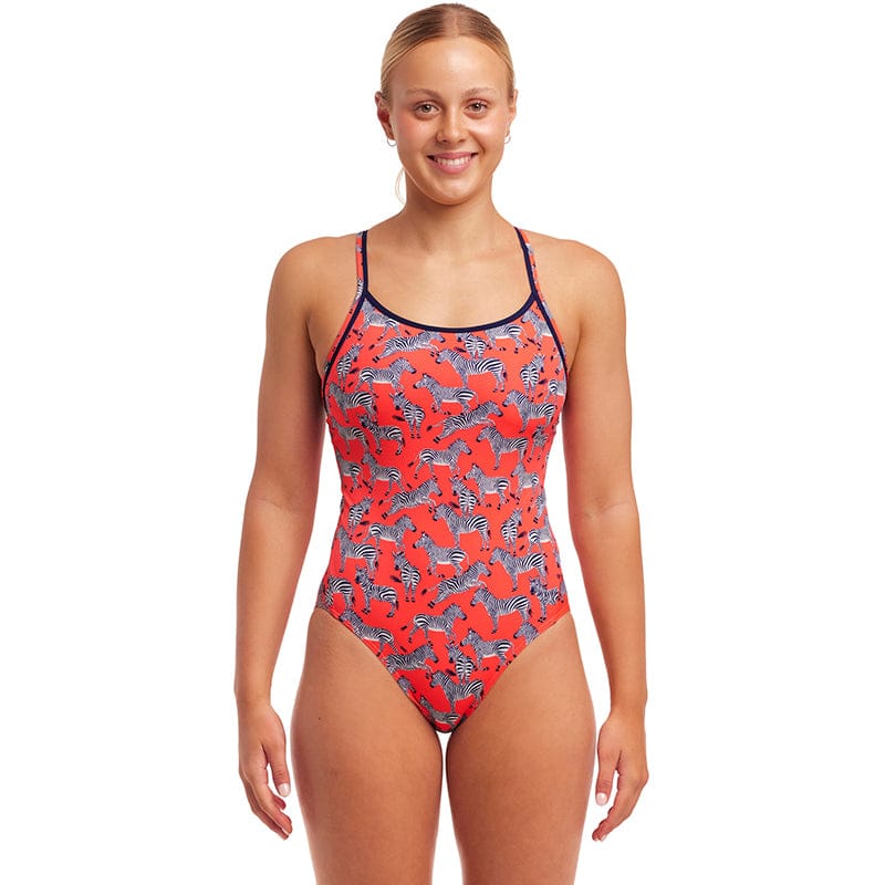 Funkita - Hot To Trot - Ladies Eco Diamond Back One Piece