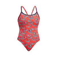Funkita - Hot To Trot - Ladies Eco Diamond Back One Piece