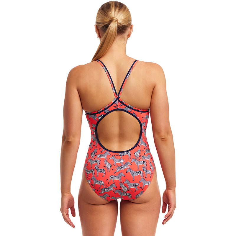 Funkita - Hot To Trot - Ladies Eco Diamond Back One Piece