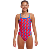 Funkita - Hot Volt - Girls Eco Single Strap One Piece
